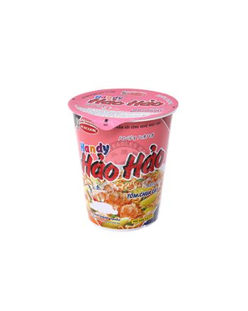 67gm x 24 Hao Hao Shrimp Hot & Sour Cup Noodles 好好酸辣方便面 (杯)